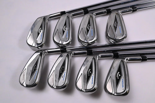 Callaway Paradym Ai Smoke HL Irons / 4-PW+GW / Stiff Flex Elevate MPH 95