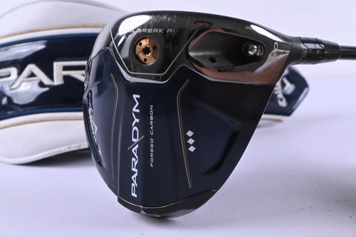 Callaway Paradym Triple Diamond Driver / 9 Degree / X-Flex AV Raw White 65 Shaft