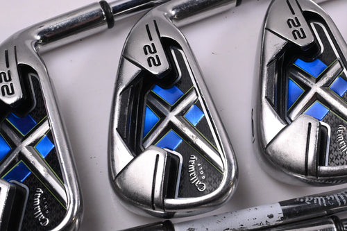 Callaway X-22 Irons / 4-PW+SW / Uniflex Callaway X Shafts
