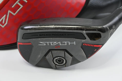 Taylormade Stealth 2 Plus #3 Hybrid / 19.5 Degree / Stiff Flex Kai'li Red 85 Shaft