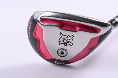 Ladies Lynx Crystal 2020 #4 Hybrid / 23 Degree / Ladies Flex Lynx XLR8-100 Shaft