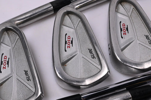 Mizuno T-Zoid Sure Irons / 3-PW+SW / Regular Flex Gold Plus SensiCore R400