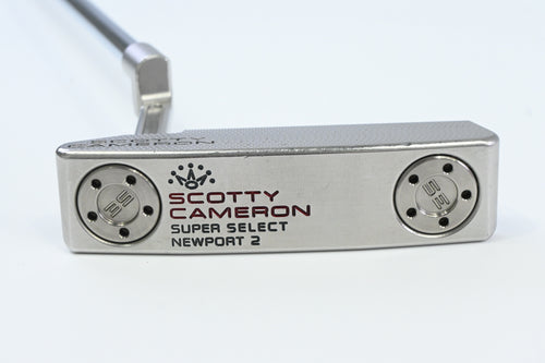 Left Hand Scotty Cameron Super Select Newport 2 Putter / 34 Inch