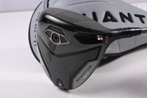 Callaway Quantum Max D Driver / 10.5 Degree / Stiff Flex Denali Frost Silver 60