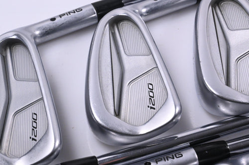 Ping i200 Irons / 5-PW+UW / Black Dot / Senior Flex Ping CFS Distance Shafts