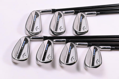 Callaway Paradym Ai Smoke Irons / 4-PW / Stiff Flex MMT 95 Shafts
