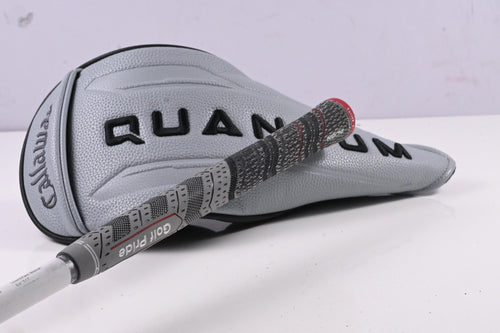 Callaway Quantum Max D Driver / 10.5 Degree / Stiff Flex Denali Frost Silver 60