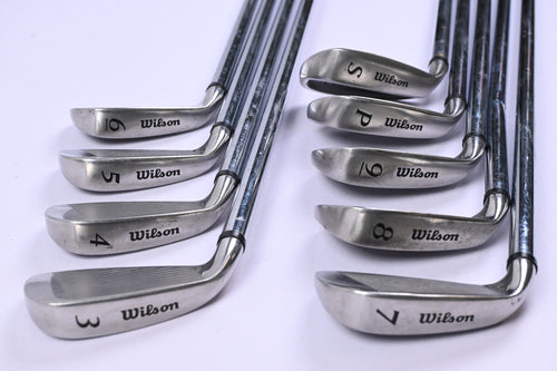 Wilson Fat Shaft Irons / 3-PW+SW / Regular Flex Wilson Fat Shaft Platinum Shafts