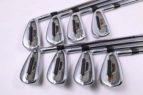 Ping S57 Irons / 3-PW / Blue Dot / Stiff Flex Dynamic Gold S300 Shafts