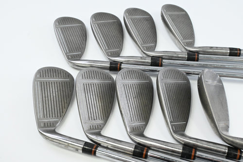 Taylormade Supersteel Irons / 3-PW+SW / Stiff Flex Taylormade Rifle 90 Shafts