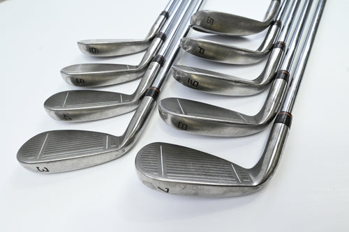 Taylormade Supersteel Irons / 3-PW+SW / Stiff Flex Taylormade Rifle 90 Shafts