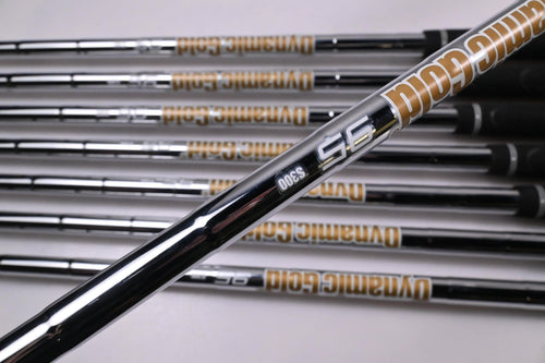 Mizuno M-13 Irons / 4-PW+GW / Stiff Flex Dynamic Gold 95 S300 Shafts