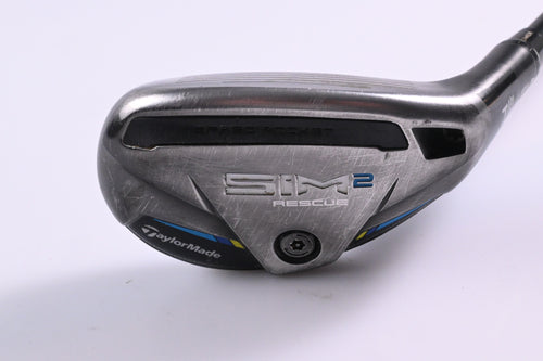 Taylormade SIM2 #4 Hybrid / 22 Degree / Regular Flex Tensei AV Blue 70 Shaft