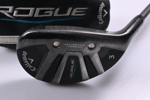 Callaway Rogue #3 Hybrid / 19 Degree / Regular Flex Aldila Synergy Blue 60 Shaft