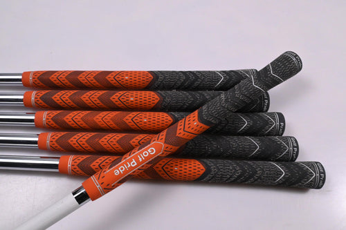 Mizuno MP-H5/MP-5 Irons / 5-PW / Stiff Flex Project X Flighted Shafts