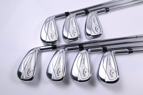 Callaway Elyte Irons / 4-PW / Regular Flex True Temper Vector 80 Shafts