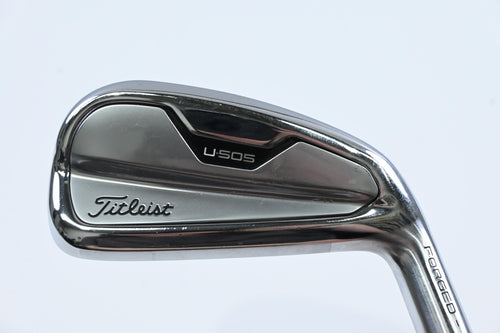 Titleist U505 2021 #2 Iron / 18 Degree / Stiff Flex HZRDUS Smoke Black 90 Shaft