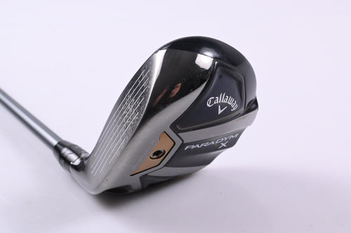 Left Hand Callaway Paradym #3 Hybrid / 18 Degree / Stiff Flex HZRDUS Silver 75