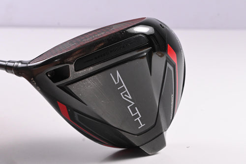 Left Hand Taylormade Stealth Driver / 10.5 Degree / Stiff Flex Ventus Red 5 Shaft