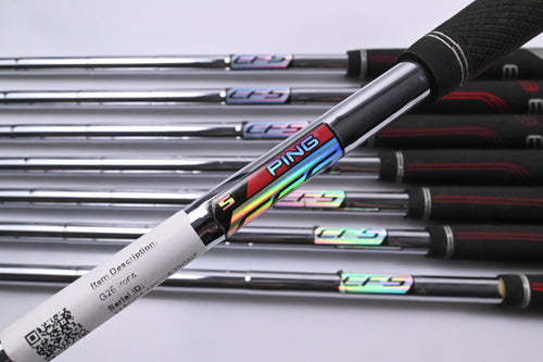 Ping G25 Irons / 4-PW+SW / Blue Dot / Stiff Flex Ping CFS Shafts