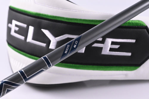 Left Hand Callaway Elyte X Driver / 9 Degree / Stiff Flex Denali Charcoal 50