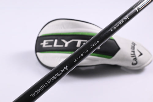 Callaway Elyte #4 Hybrid / 22 Degree / Regular Flex Tensei 1K Silver 80 Shaft