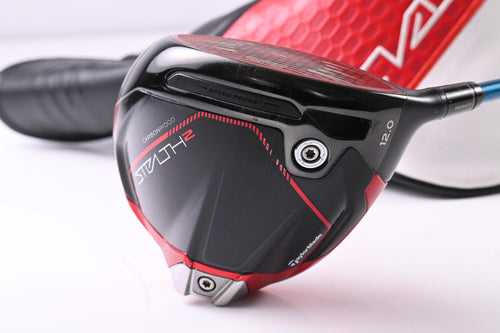 Taylormade Stealth 2 Driver / 12 Degree / Regular Flex Evenflow Blue 65 Shaft