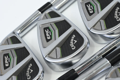 Callaway Epic Pro Irons / 4-PW / Regular Flex Project X LZ 105 Shafts