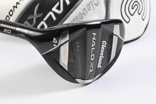 Left Hand Cleveland Halo XL Hy-Wood #4 Hybrid / 20 Degree / Regular Flex Aldila