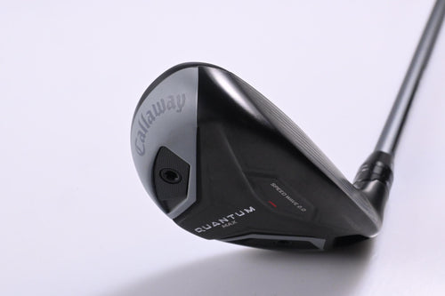 Callaway Quantum Max #5 Hybrid / 24 Degree / Regular Flex Denali Frost Silver 60