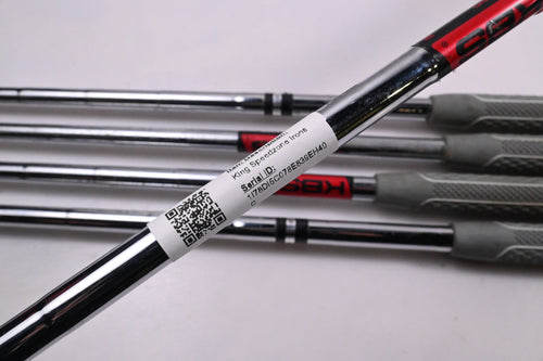 Cobra King Speedzone Irons / 6-PW / Regular Flex KBS Tour 90 Shafts