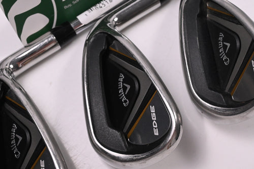Callaway Edge Irons / 6-9i+SW / Regular Flex Callaway Edge Shafts