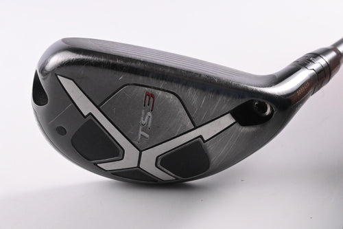 Titleist TS3 #3 Hybrid / 19 Degree / Stiff Flex HZRDUS Smoke Black 80 Shaft