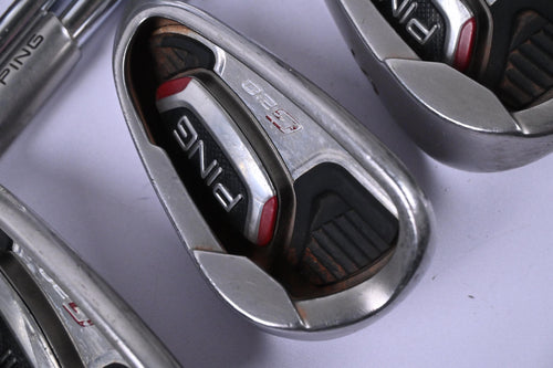 Ping G20 Irons / 5-PW+GW+SW / Silver Dot / Regular Flex Ping CFS Shafts