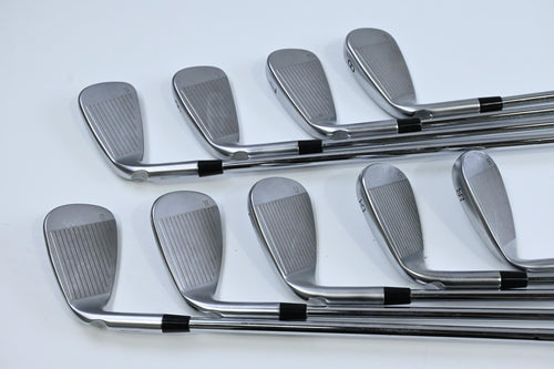 Ping G440 Irons / 5-PW+UW+52°+56° / Green Dot / Regular Flex Ping AWT 3.0 Shafts