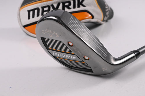 Callaway Mavrik #4 Hybrid / 21 Degree / Senior Flex Catalyst 55 Shaft