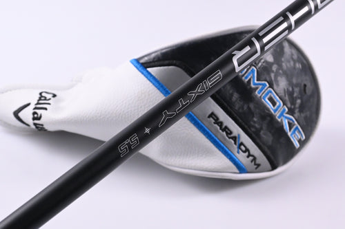 Left Hand Callaway Paradym Ai Smoke HL #3 Hybrid / 18 Degree / Regular Flex Cypher 50 Shaft
