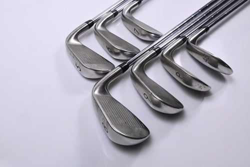 Left Hand Titleist T300 2019 Irons / 5-PW+48° / X-Flex KBS Tour Shafts
