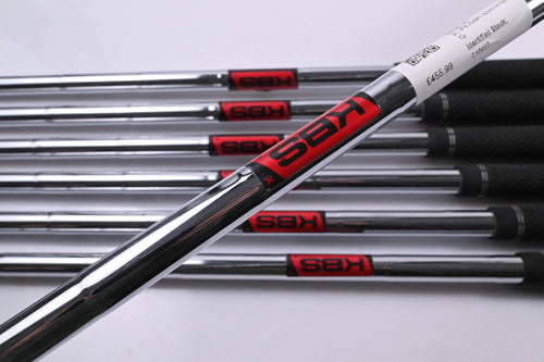 Left Hand Titleist T300 2019 Irons / 5-PW+48° / X-Flex KBS Tour Shafts