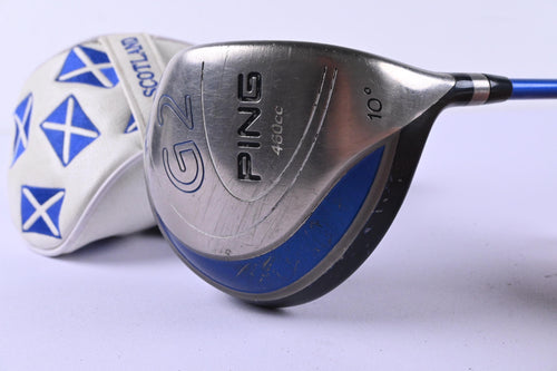 Ping G2 Driver / 10 Degree / Regular Flex Grafalloy ProLaunch Blue 65 Shaft