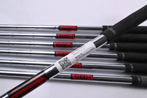 Left Hand Titleist T300 2019 Irons / 5-PW+48° / X-Flex KBS Tour Shafts