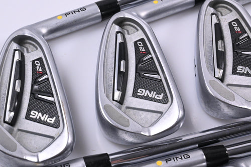 Ping i20 Irons / 4-PW / Yellow Dot / Stiff Flex Ping CFS Shafts
