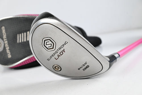 Ladies MD Golf Superstrong EQL #4 Hybrid / 24 Degree / Ladies Flex Proforce 65
