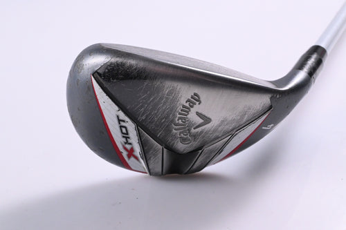 Callaway X Hot #4 Hybrid / 22 Degree / Regular Flex Callaway XHot 65 Shaft