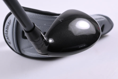 Callaway Quantum Max OS #4 Hybrid / 20 Degree / Regular Flex Denali Frost Silver