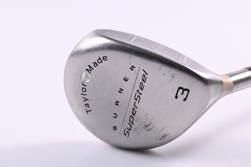 Ladies Taylormade Burner Supersteel #3 Wood / 15 Degree / Ladies Flex Bubble 60