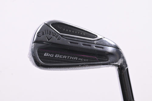 Ladies Callaway Big Bertha Reva #6 Iron / 27.5 Degree / Ladies Flex Aldila Blue