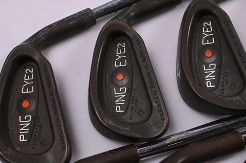 Ping Eye 2+ BeCu Irons / 2-PW+LW / Orange Dot / Stiff Flex Ping JZ Shafts