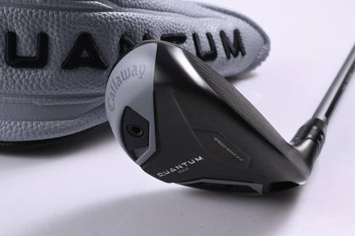 Callaway Quantum Max #5 Hybrid / 24 Degree / Regular Flex Denali Frost Silver 60