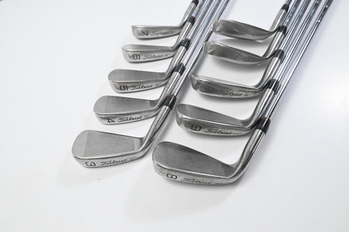 Titleist DCI Black Irons / 3-PW+SW+LW / Regular Flex Tri Spec Shafts